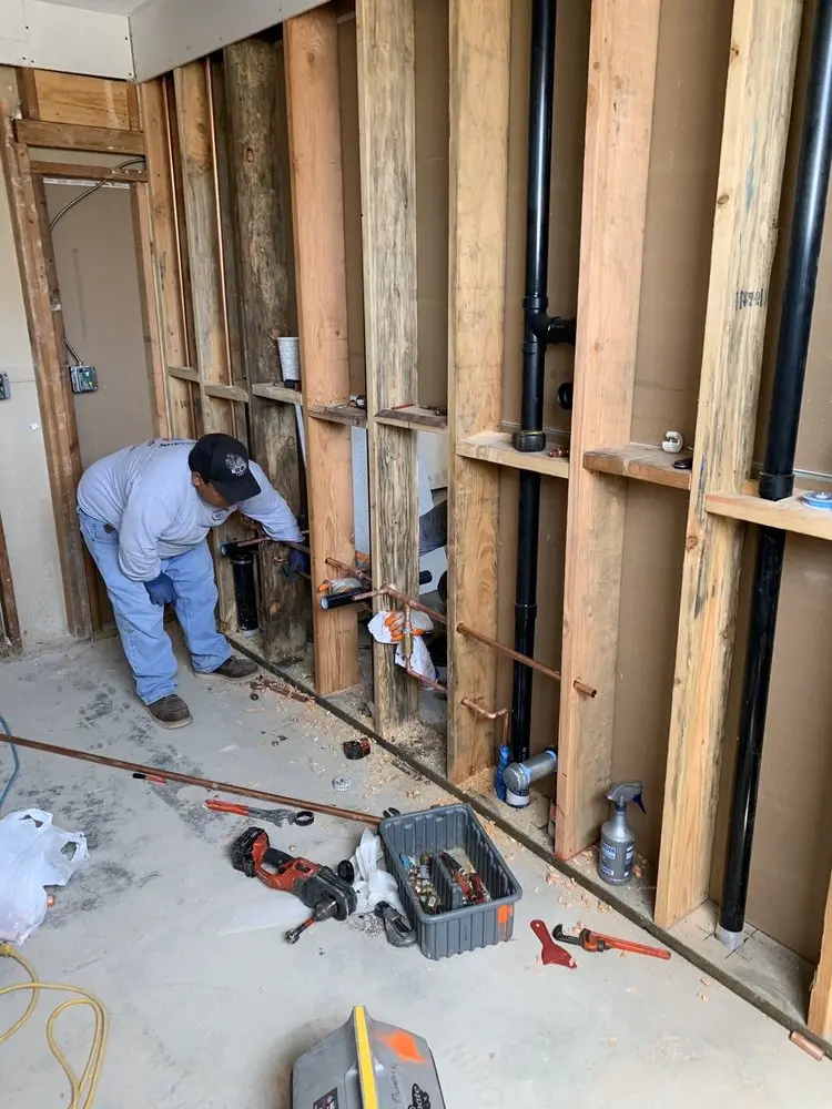 Commercial rough-in plumbing for Gas Line Repair in Kansas City